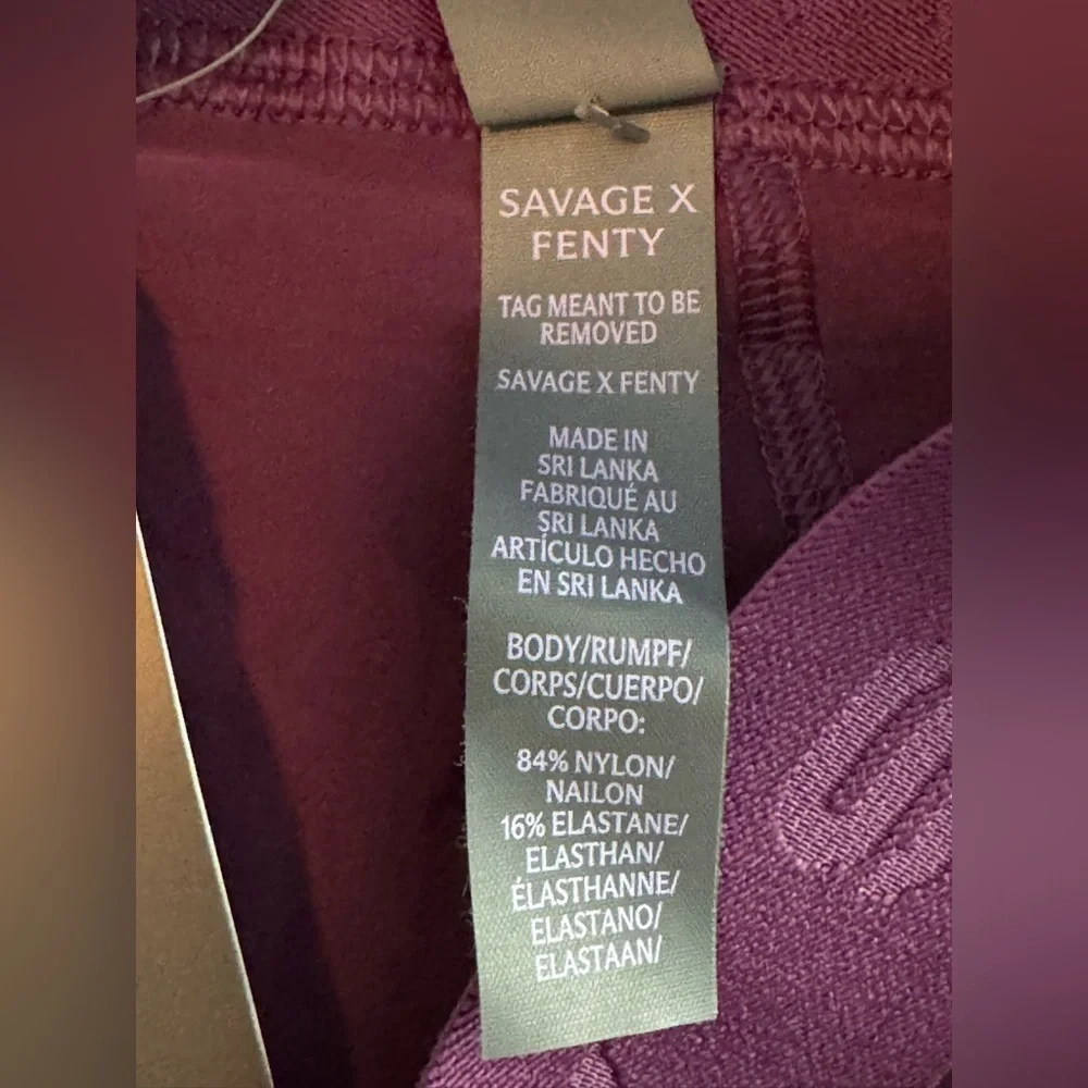 Savage X Fenty Shadow Fit Trunks in Midnight Purple